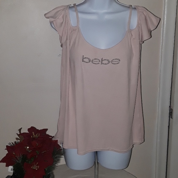 bebe Tops - bebe shirt cold shoulder style